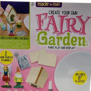 Create your own Fairy Garden paint, Play , Display